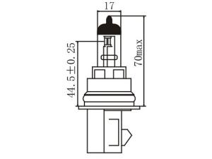 Bombilla para faros de automóvil HB5 (9007)