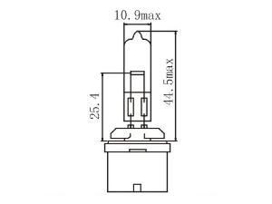 Lámpara para faros 890