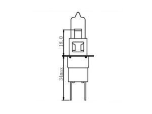 Faros halógenos especiales H3C