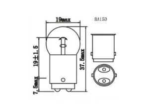 Bombillas indicadoras R10W G18