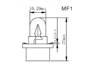 Bombilla para panel de instrumentos MF1,2,3,4