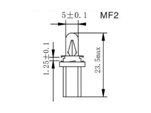 Bombilla para panel de instrumentos MF1,2,3,4