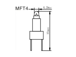 Luces para tablero de instrumentos MF23, 25, 26, 30, T4