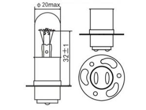 Bombillas para motocicleta